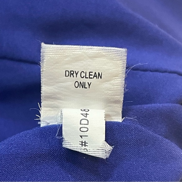 Kay Unger Navy Dress Perfect for Cocktail, Wedding, Mother Of The Bride. Sz 2 - Picture 11 of 15